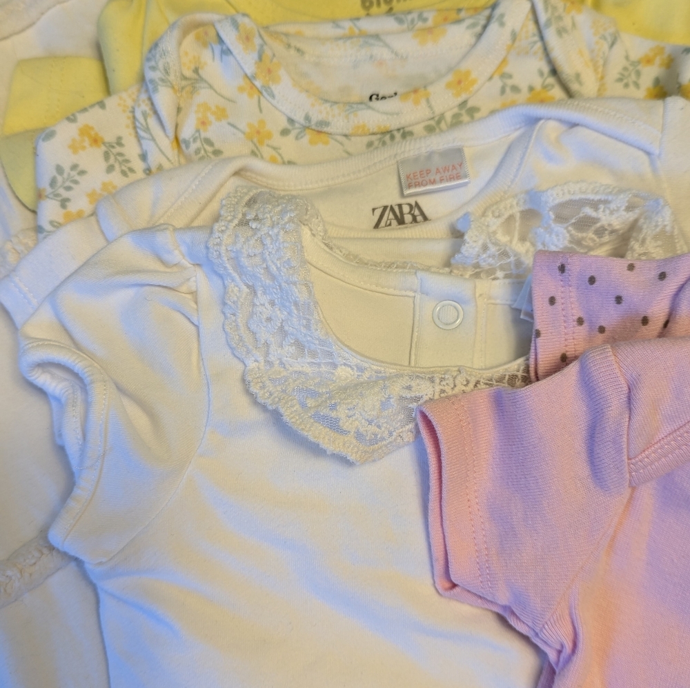 3 to 6-month basics bundle. Two sleepers.